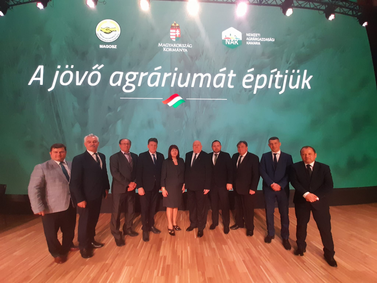 A Kárpát-medencei magyar gazdaszervezetek képviselői