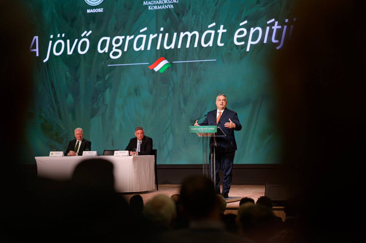 A rendezvényen beszédet mondott Orbán Viktor